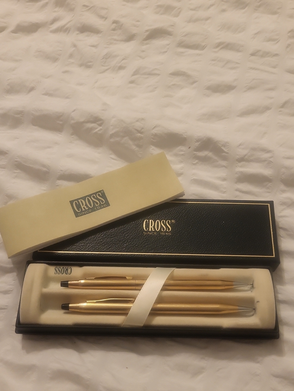 Cross Gold Pen & Pencil Set
